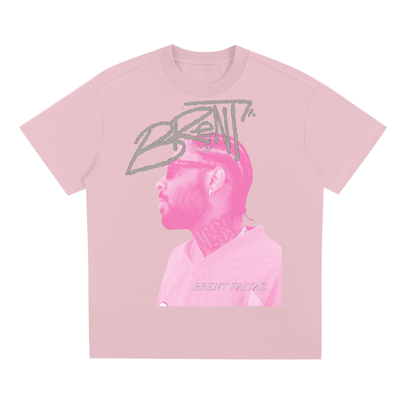 Pink Brent Faiyaz T-Shirt