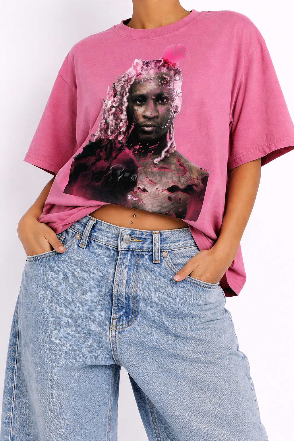 Pink Young Thug T-Shirt